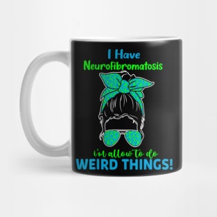 Green  Nf1 Neurofibromatosis Awareness Women NF1 Mug